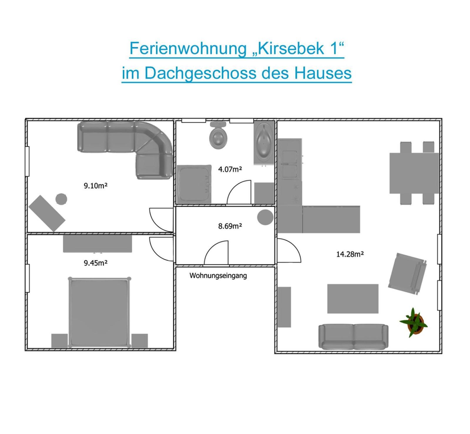 Apartments Kirsebek Капелн Екстериор снимка